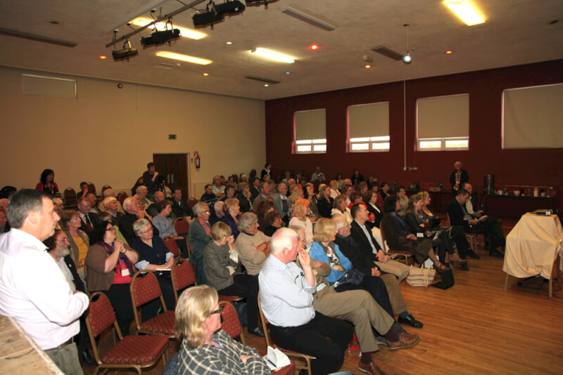 Audience at the opening of the 2015 Sean MacDiarmada Summer School in Kiltyclogher Co Leitrim