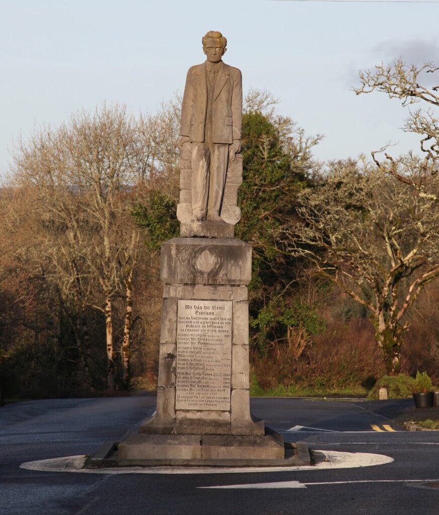Monument to Sean McDermott Kiltyclogher Co Leitrim