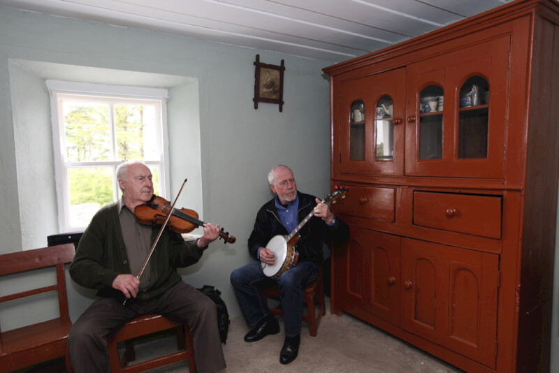 Tradition music session in Sean MacDiarmada's House Kiltyclogher Co Leitrim